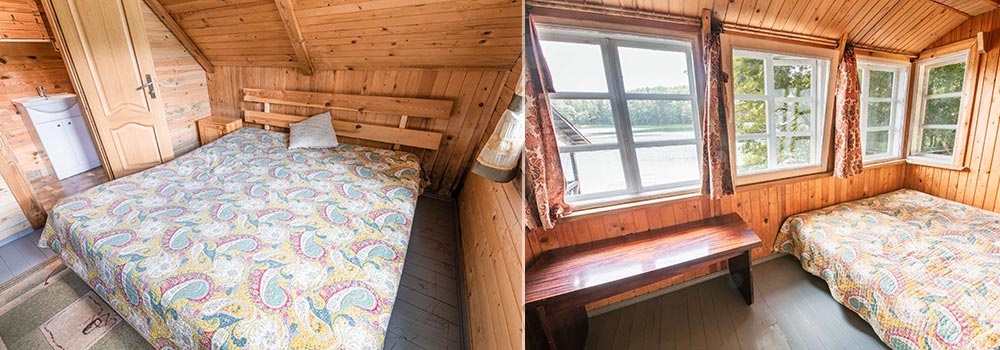Namelis prie ežero – sodyba Trakų rajone